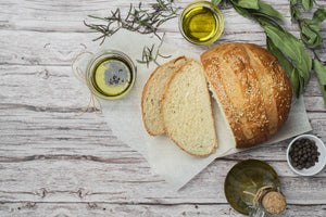 Gluten-free cornbread with herbs
